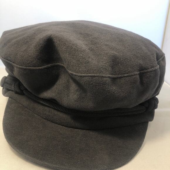 MARC JACOBS Black W/black rope detail paperboy hat main image 6